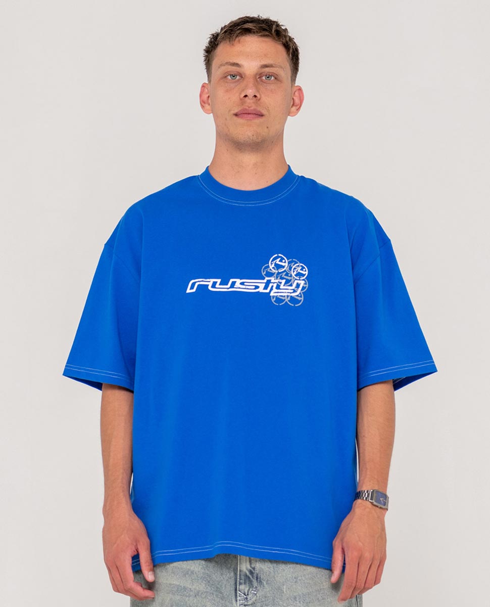 Rusteeze Short Sleeve-Royal Blue