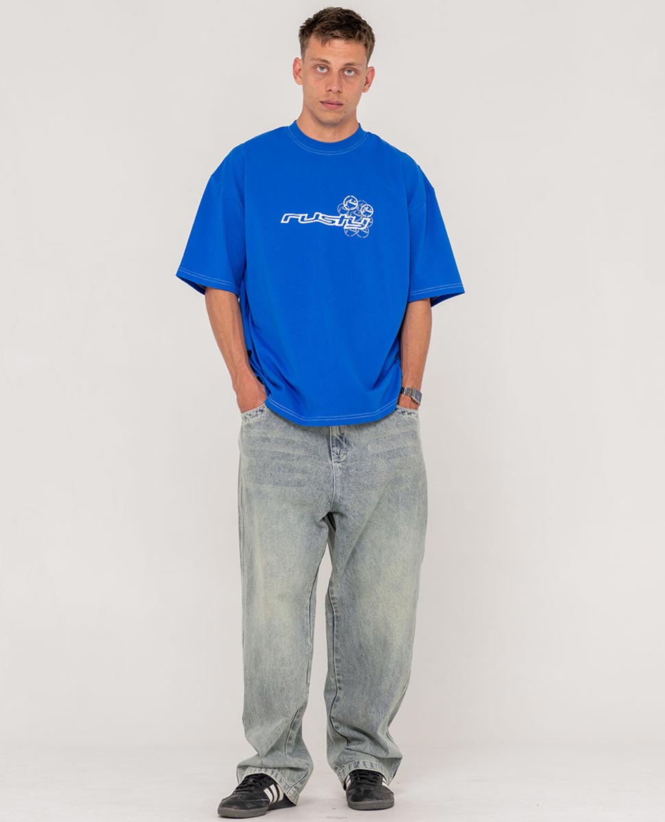 Rusteeze Short Sleeve-Royal Blue