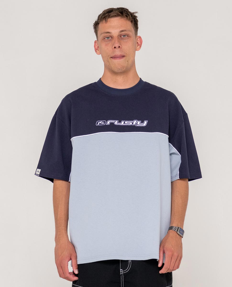 Infinity 2.0 Tee-Smoke Blue