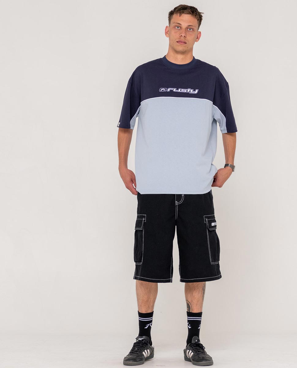 Infinity 2.0 Tee-Smoke Blue