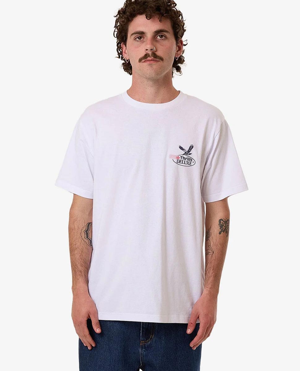 Deluxe Merch Fit Tee-White