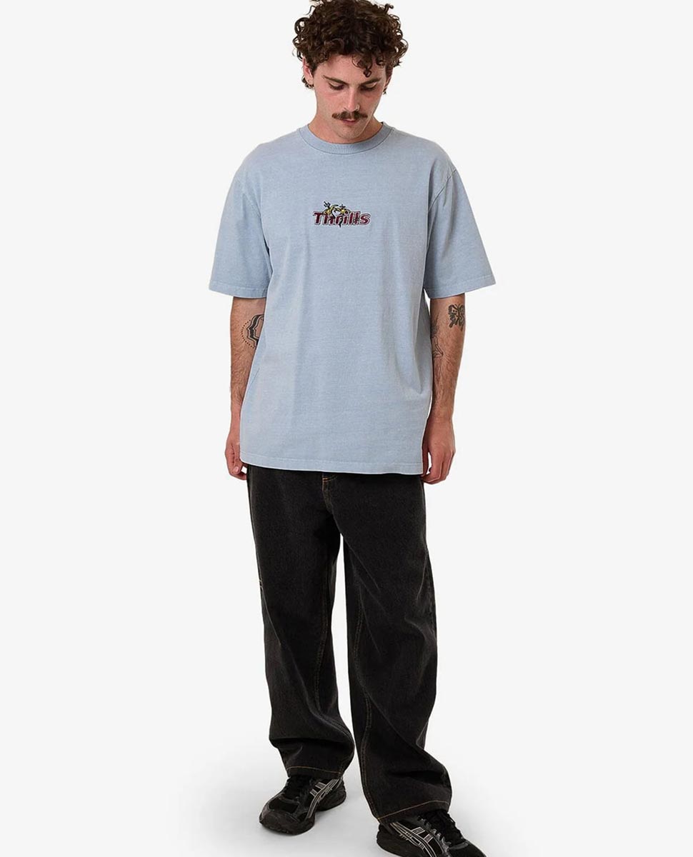 Solace Nature Oversized Tee-Blue Fo