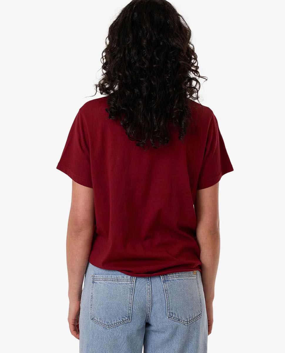 Minimal Thrills Tee-Cabernet