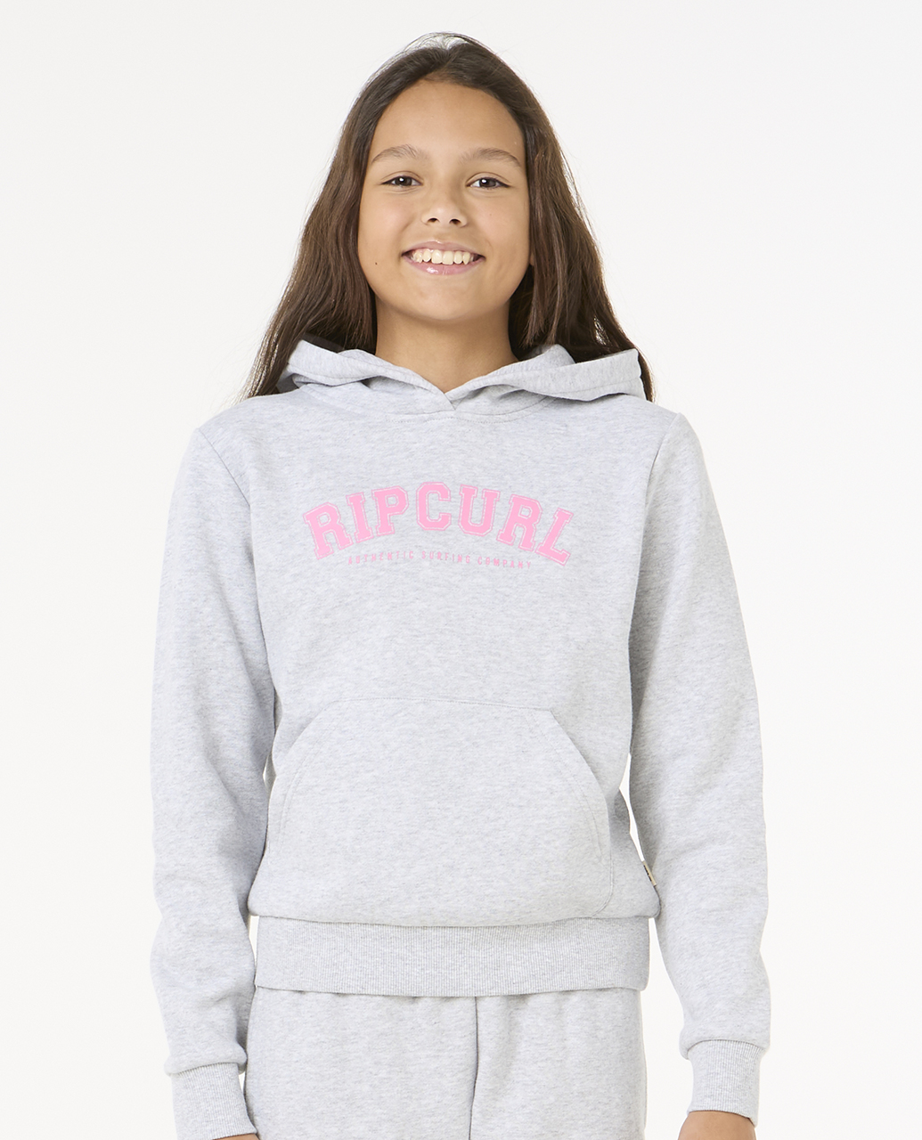 Varsity Print Hoody -Girl