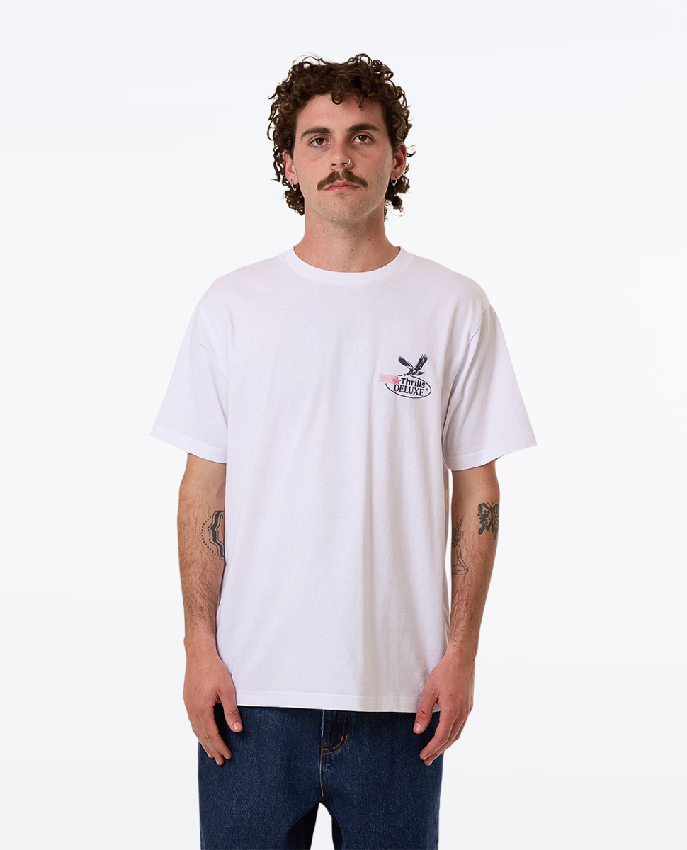 Deluxe Merch Fit Tee-White