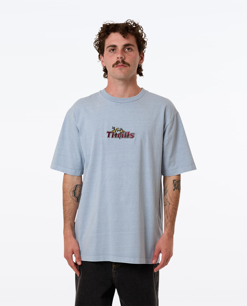 Solace Nature Oversized Tee-Blue Fo