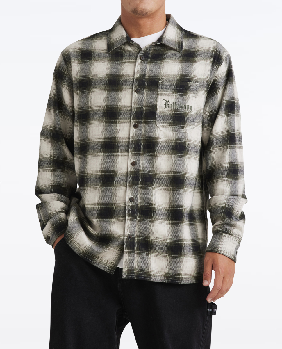 Warped Long Sleeve Flannel