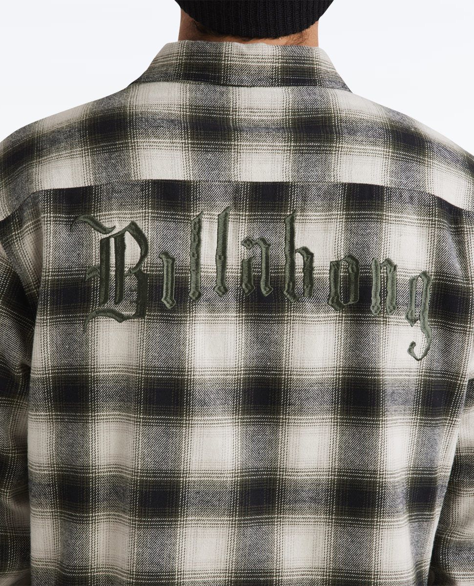 Warped Long Sleeve Flannel