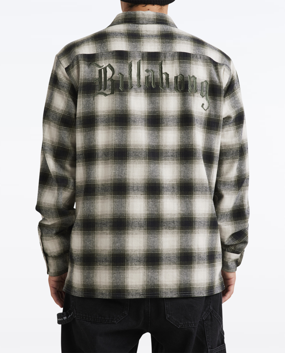 Warped Long Sleeve Flannel