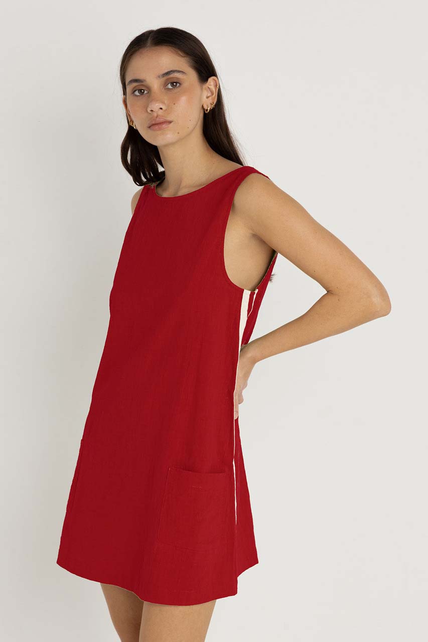 Hanalei Mini Dress - Red