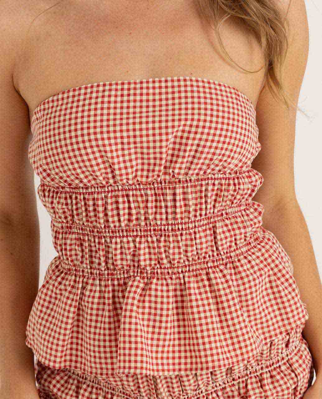 Carrie Smocked Top