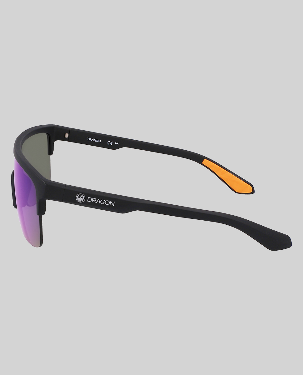 Dr Slotted Matte Black Polarised Luma Lense