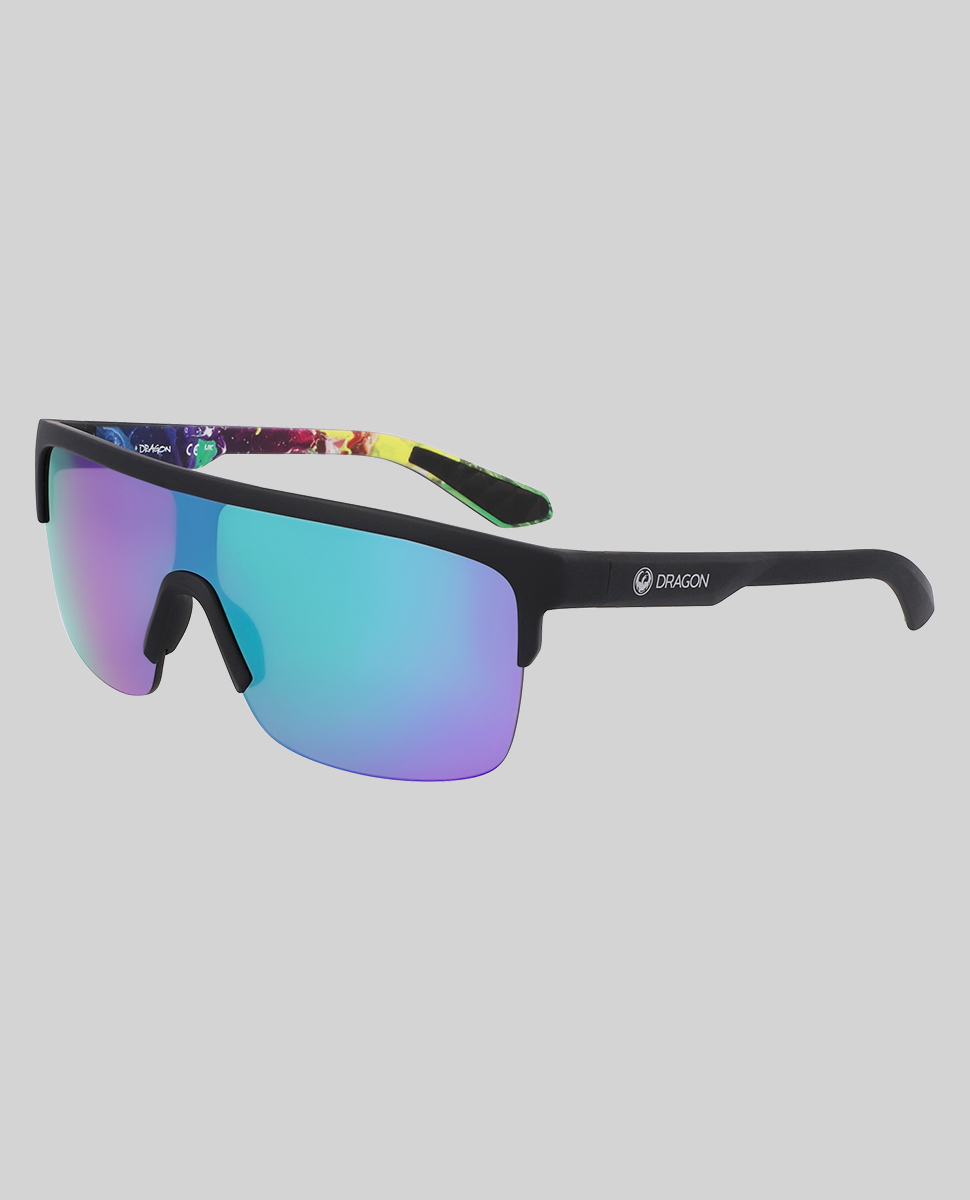 Slotted Matte Black Multi Polarised Luma Lenses