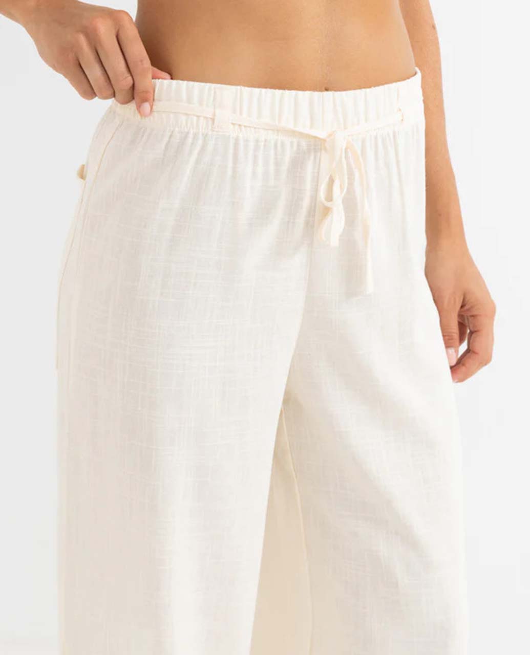 Primmie Linen Pant - Cream