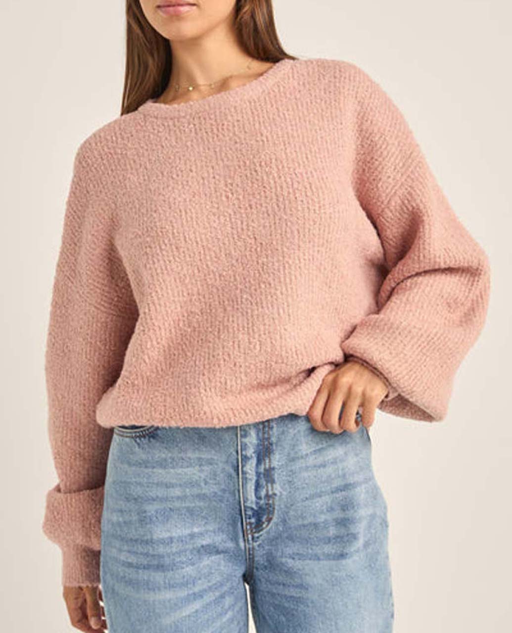 Quinn Knit Jumper- Pink