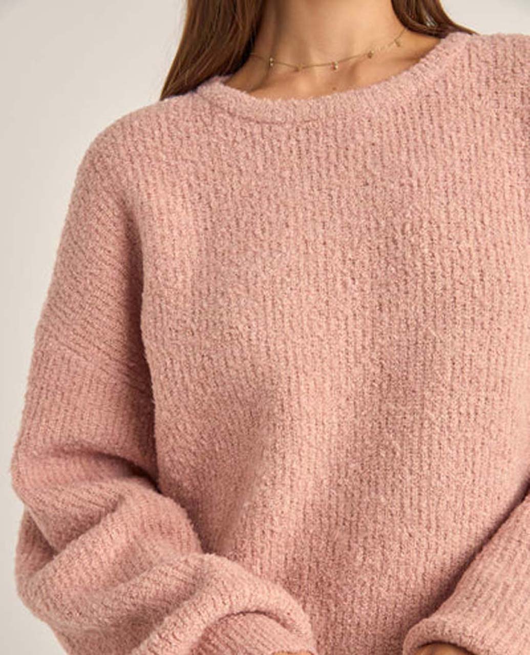 Quinn Knit Jumper- Pink