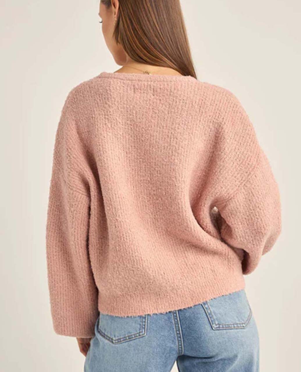 Quinn Knit Jumper- Pink