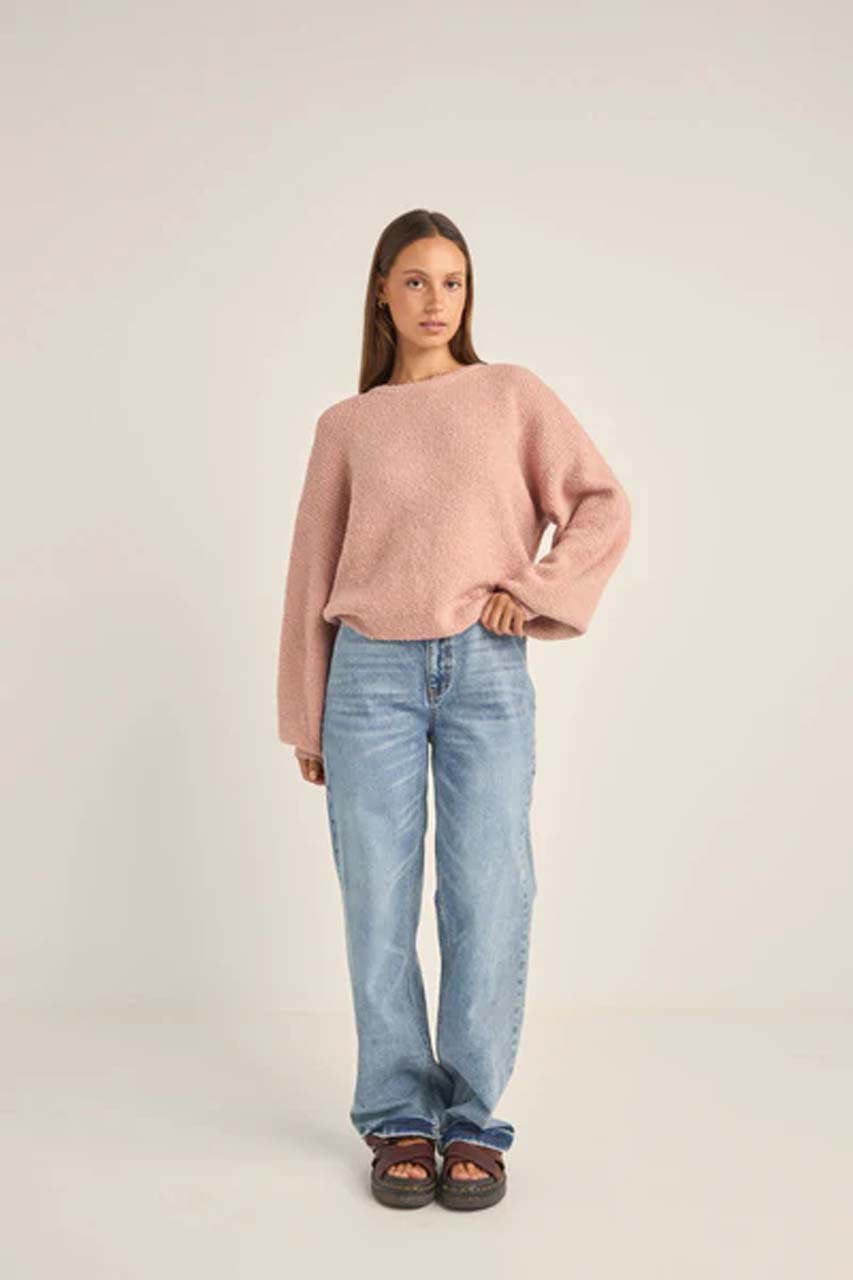 Quinn Knit Jumper- Pink